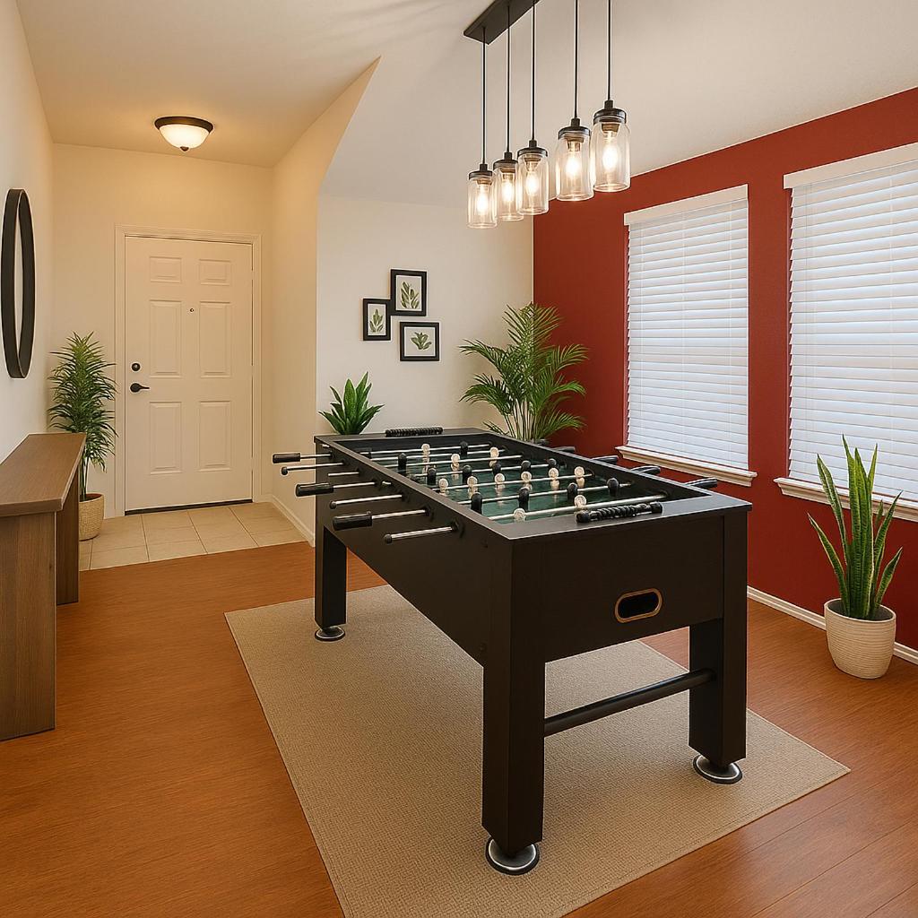 Work, Play & Stay King Bed With Foosball! Aubrey Экстерьер фото