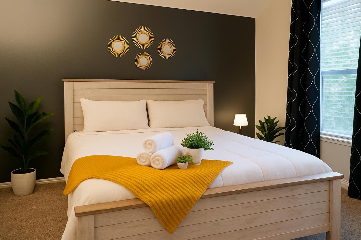 Work, Play & Stay King Bed With Foosball! Aubrey Экстерьер фото